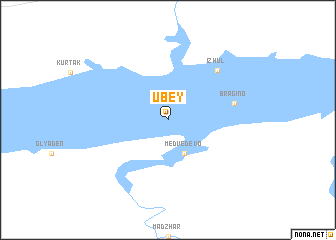 map of Ubey