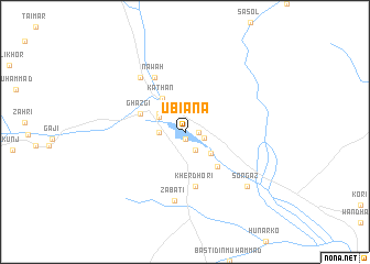 map of Ubiāna