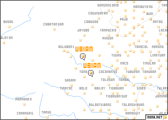 map of Ubian