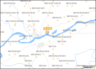 map of Ubon