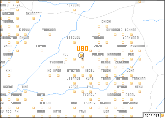 map of Ubo