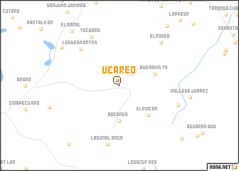 map of Ucareo