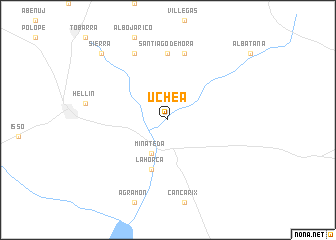 map of Uchea