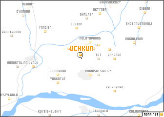 map of Uchkun