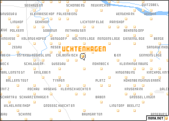 map of Uchtenhagen