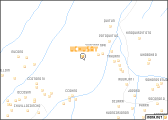 map of Uchusay