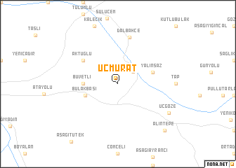 map of Üçmurat