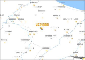 map of Üçpınar