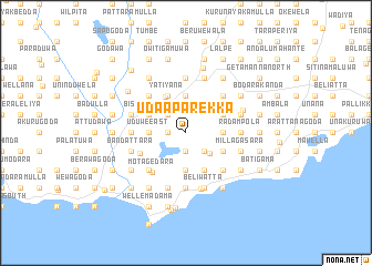 map of Uda Aparekka