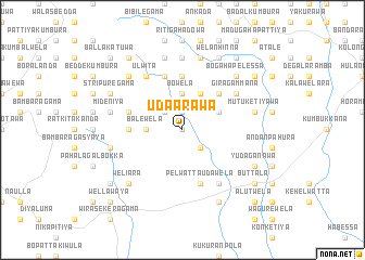 map of Uda-arawa