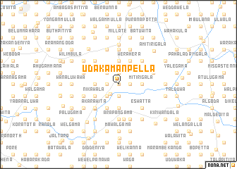 map of Udakamanpella