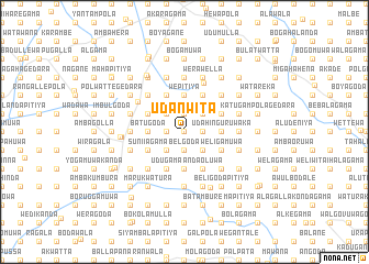 map of Udanwita