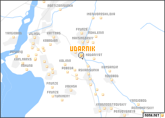 map of Udarnik