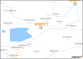 map of (( Udarnyy ))