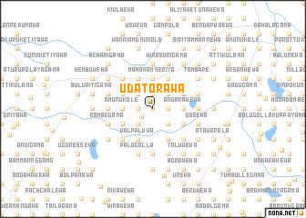 map of Uda Torawa