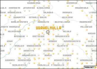 map of Udawelmulla