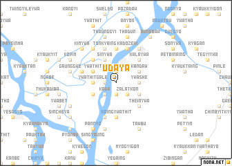 map of Udaya