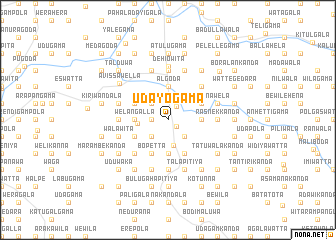 map of Uda Yogama