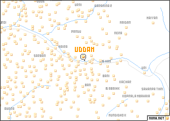 map of Uddam