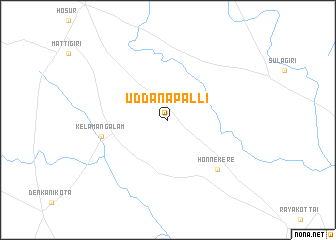 map of Uddanapalli