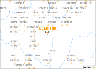 map of Udeiktha