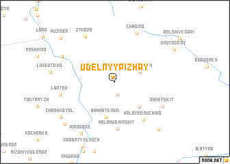 map of Udel\