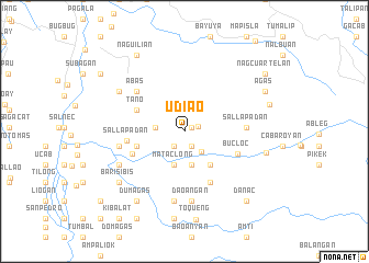 map of Udiao