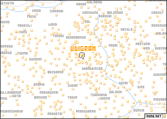 map of Udigrām