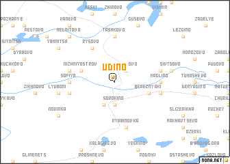 map of Udino