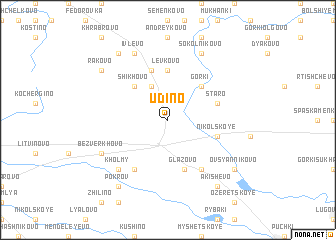 map of Udino