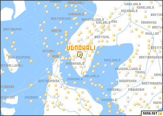 map of Udnowāli