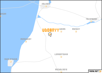 map of Udobnyy