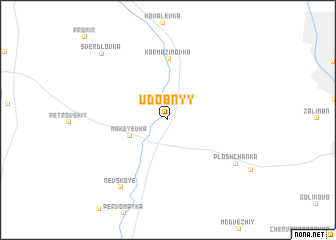 map of Udobnyy