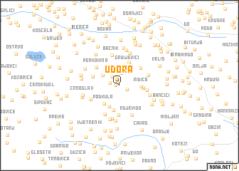 map of Udora