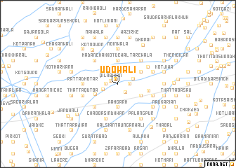 map of Ūdowāli