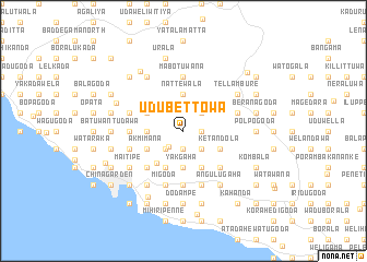 map of Udubettowa