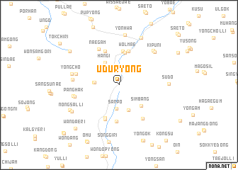 map of Uduryŏng