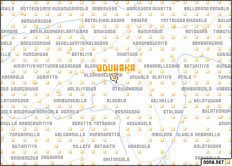 map of Uduwaka