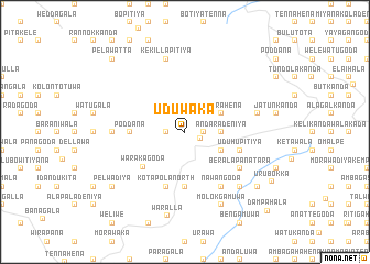map of Uduwaka