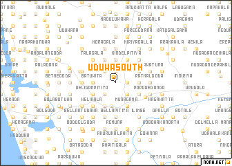 map of Uduwa South