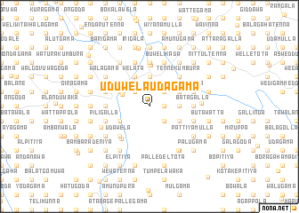 map of Uduwela Udagama