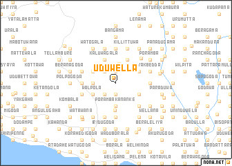 map of Uduwella