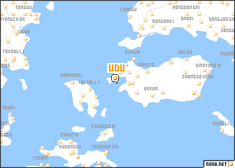 map of Udu