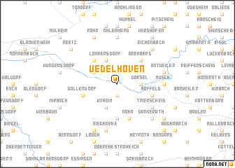 map of Uedelhoven