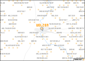 map of Uelzen
