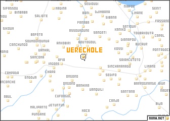 map of Uerechole