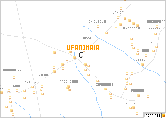 map of Ufanomaia