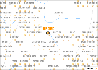map of Ufara