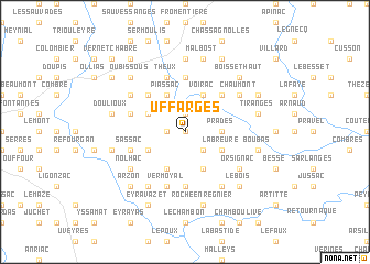 map of Uffarges