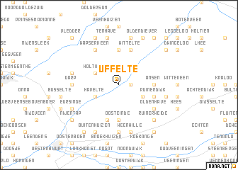 map of Uffelte